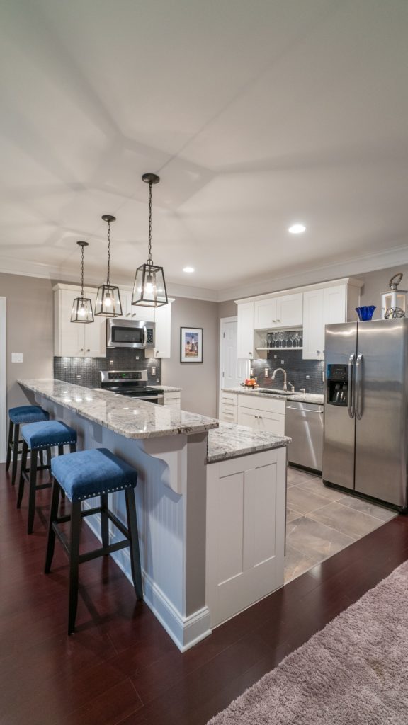 A kitchen in Cobb County designed by Stoeck Interiors.